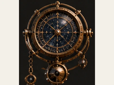 The brass chronometer dial from the Inspector reference board.