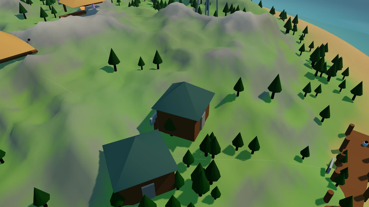 Tool Hut in the Island V2 landscape.
