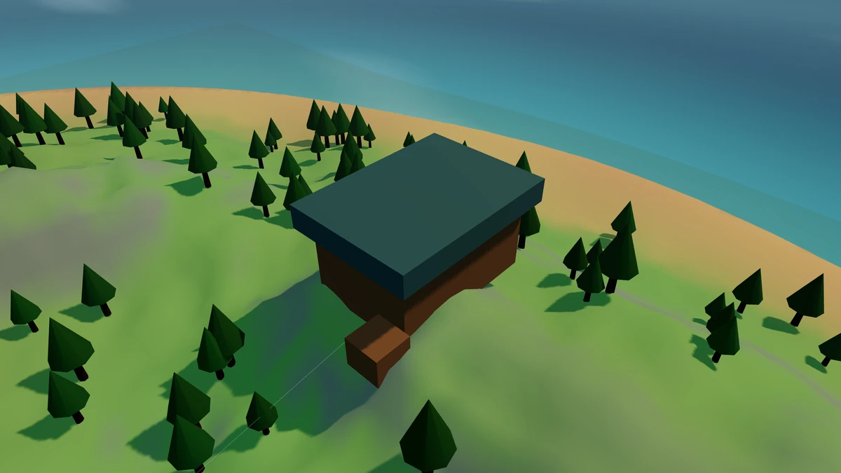 East Storage Shed in the Island V2 landscape.