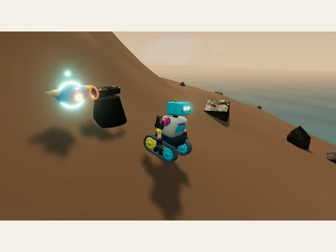 The Caldera Lookout field marker in IslandLab V4.1.