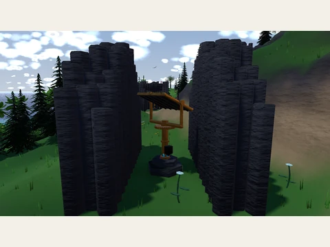 Fin Slit in the Lumen Reach game scene.