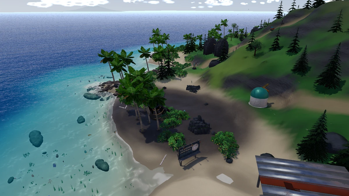 Glassmire in the Lumen Reach game scene.