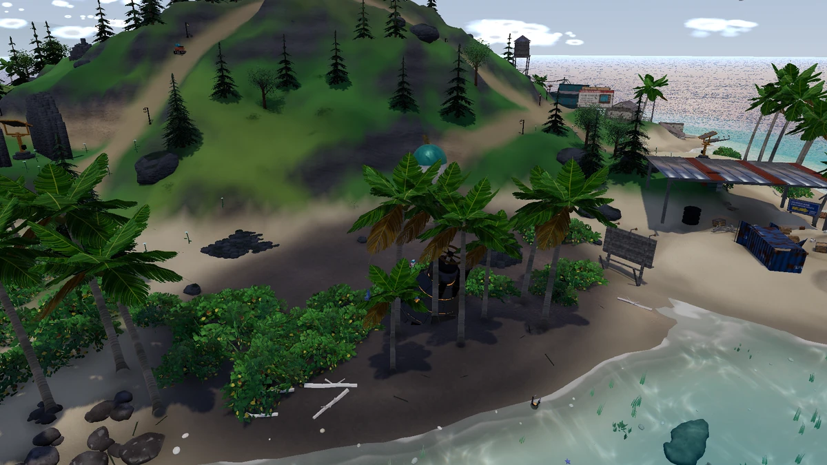 Glassmire in the Lumen Reach game scene.
