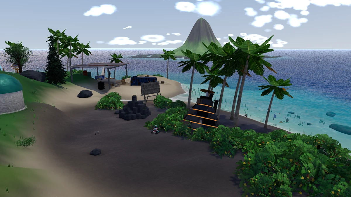 Glassmire in the Lumen Reach game scene.