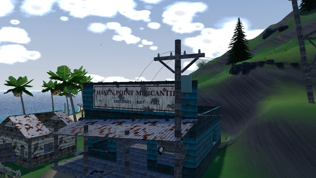 Haven Point Mercantile in the Lumen Reach game scene.