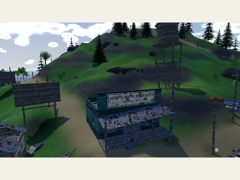 Haven Point Mercantile in the Lumen Reach game scene.