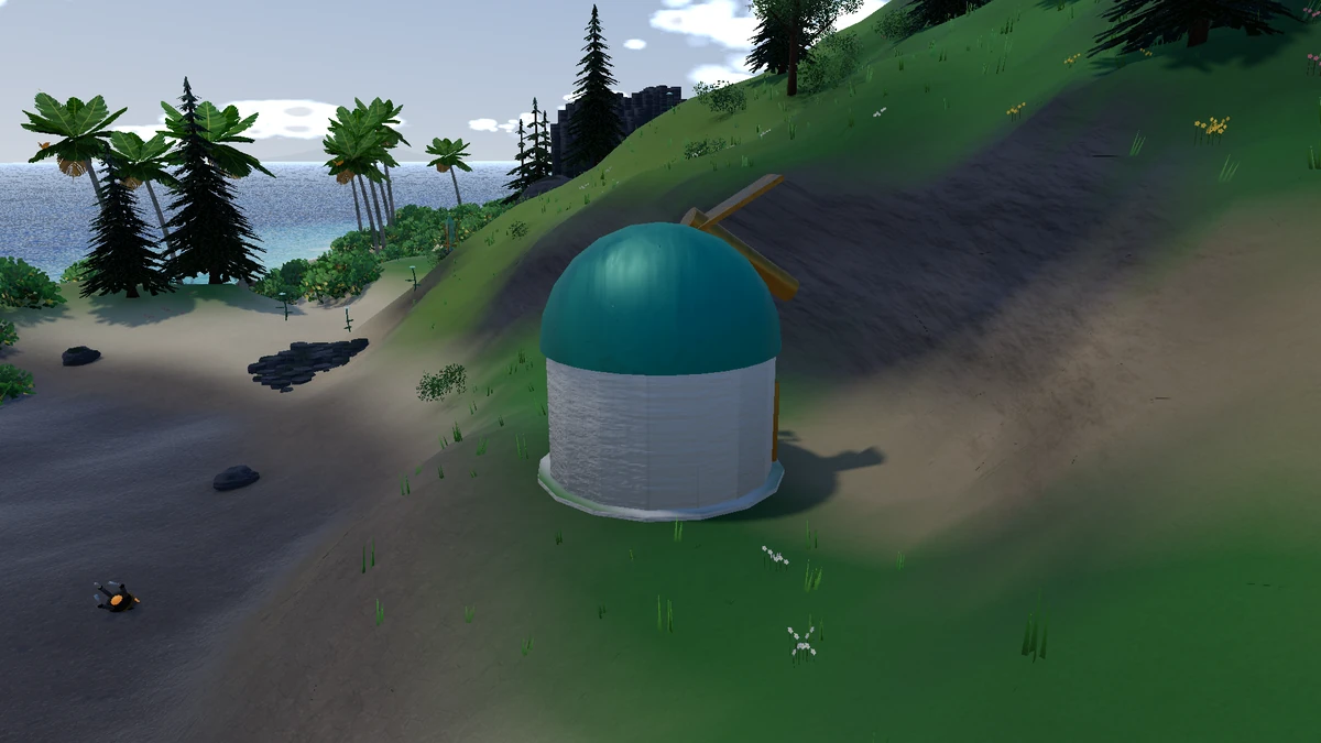 Keeper's Observatory in the Lumen Reach game scene.
