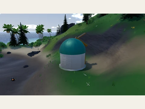 Keeper's Observatory in the Lumen Reach game scene.
