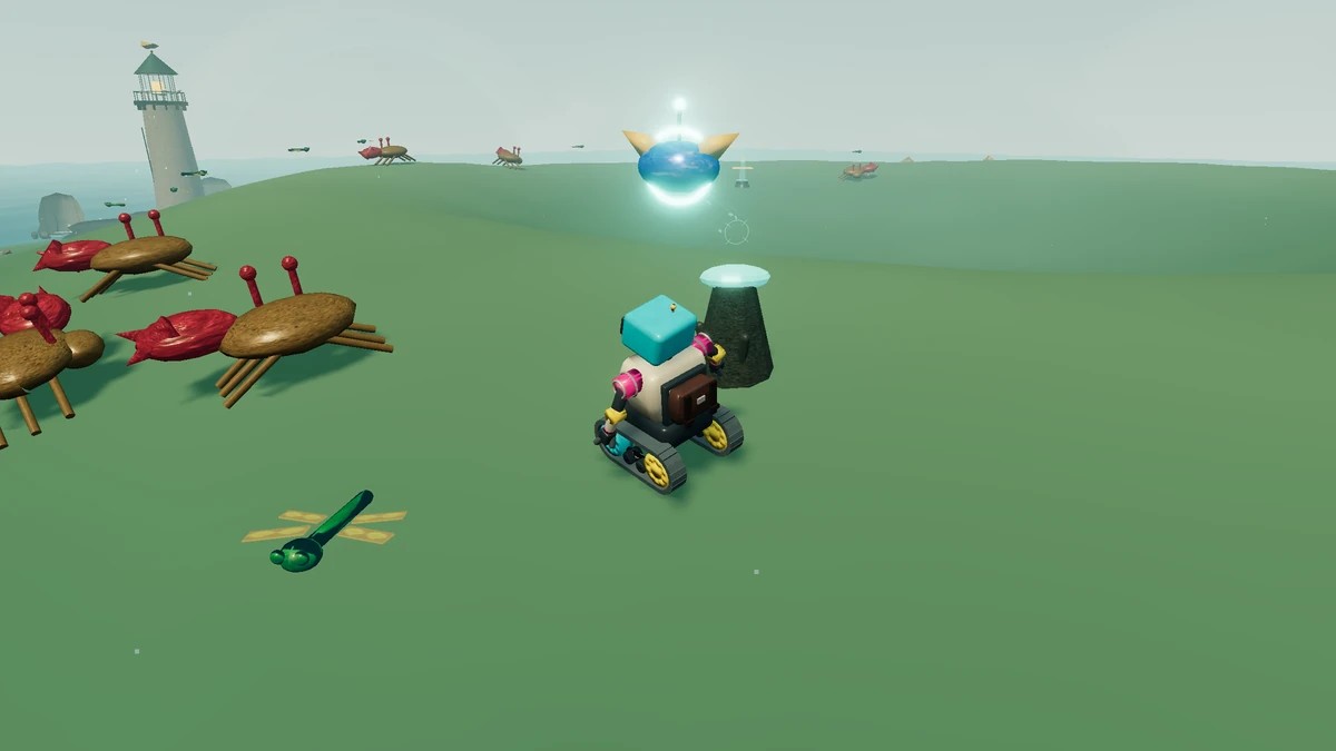 The Mangrove Gate field marker in IslandLab V4.1.