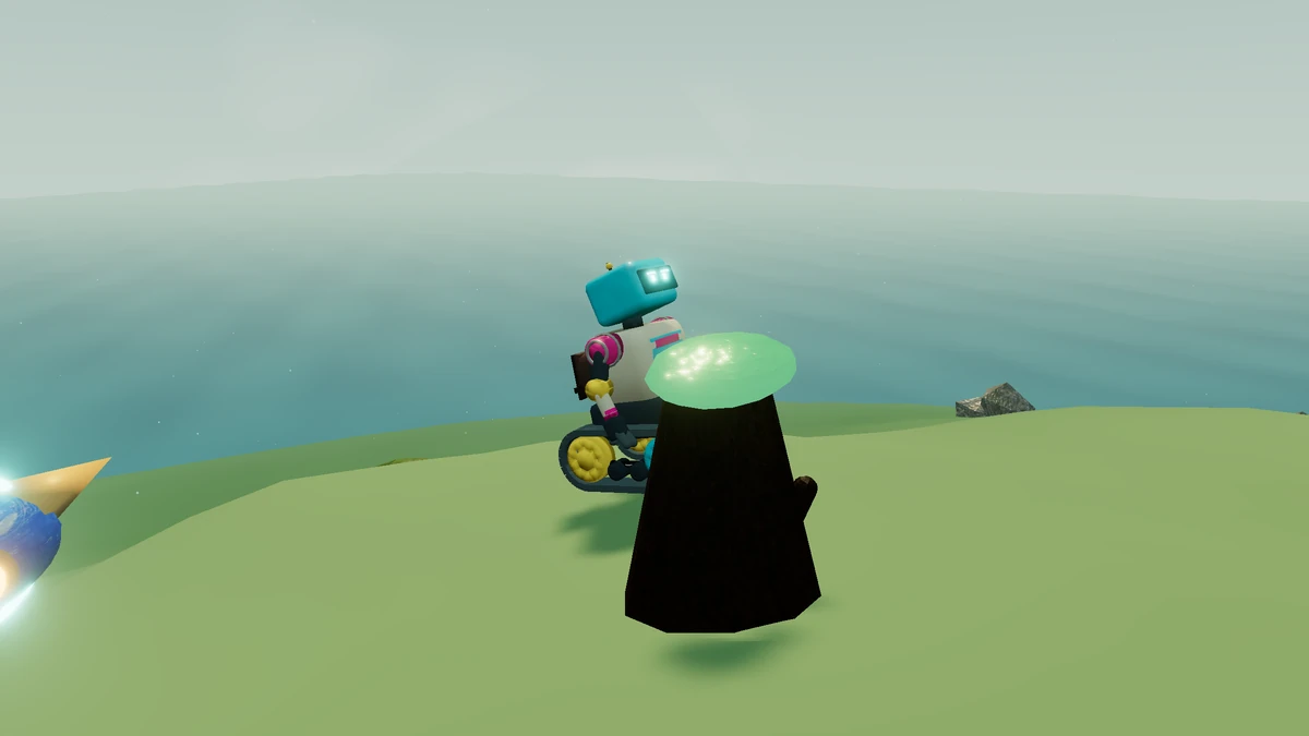 The Old Cedar field marker in IslandLab V4.1.