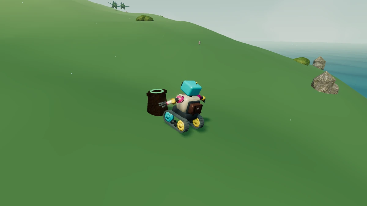 The Rain Dock field marker in IslandLab V4.1.