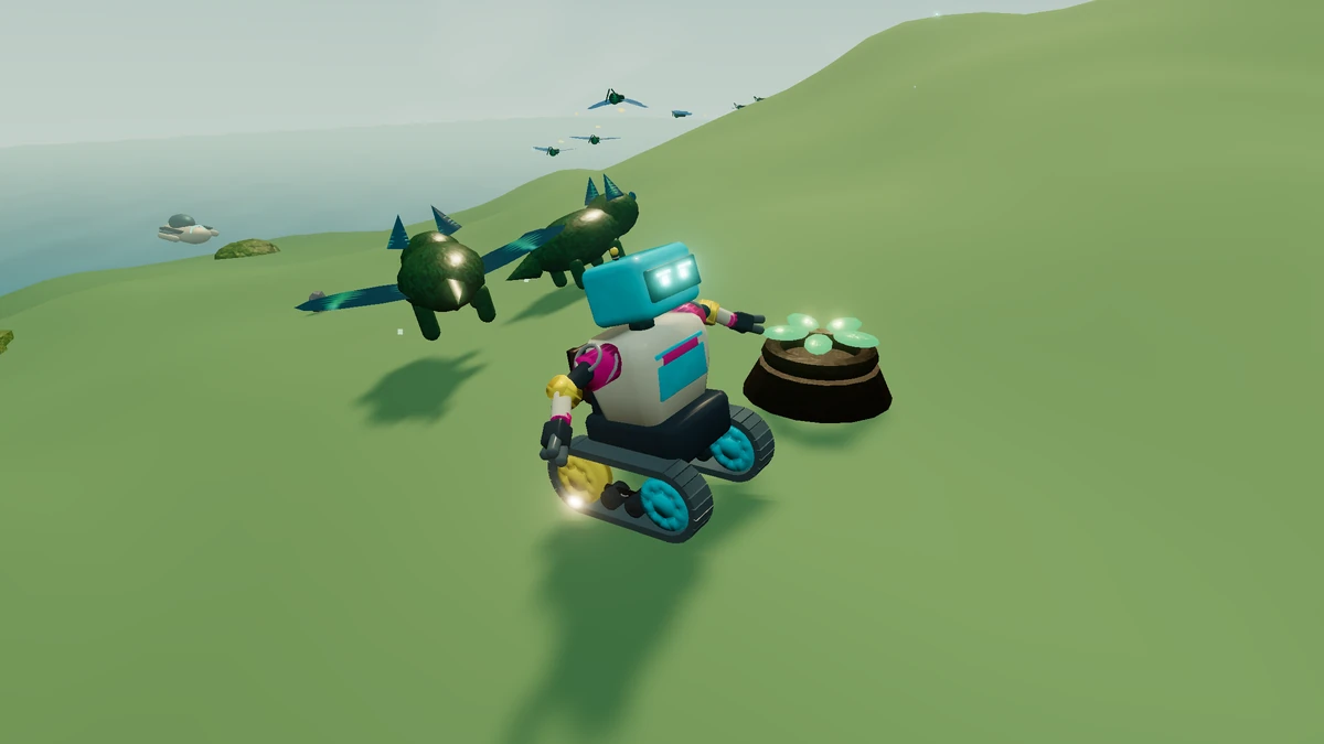 The Root-Light Hollow field marker in IslandLab V4.1.