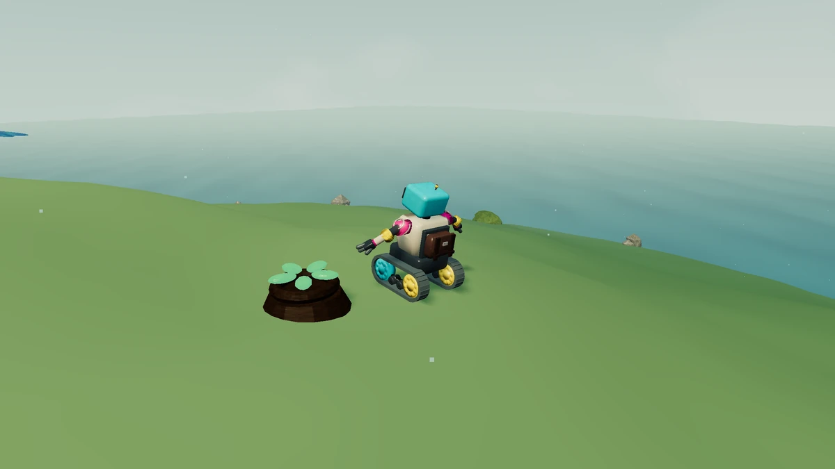 The Root-Light Hollow field marker in IslandLab V4.1.