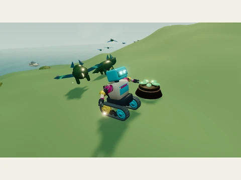 The Root-Light Hollow field marker in IslandLab V4.1.