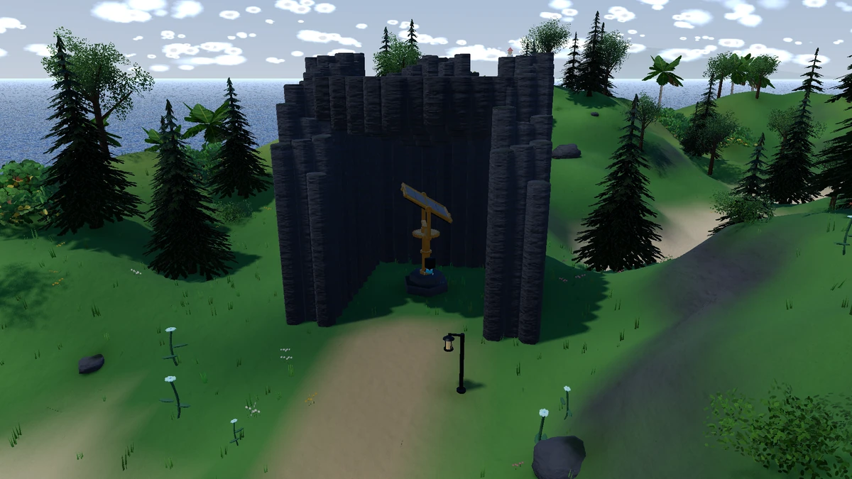 Sea Grotto in the Lumen Reach game scene.