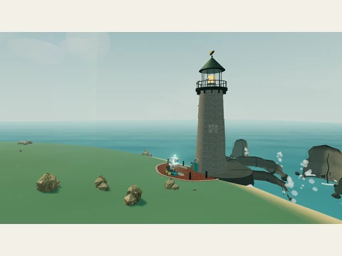 Tidewatch Lighthouse in the tidelight atoll game world.