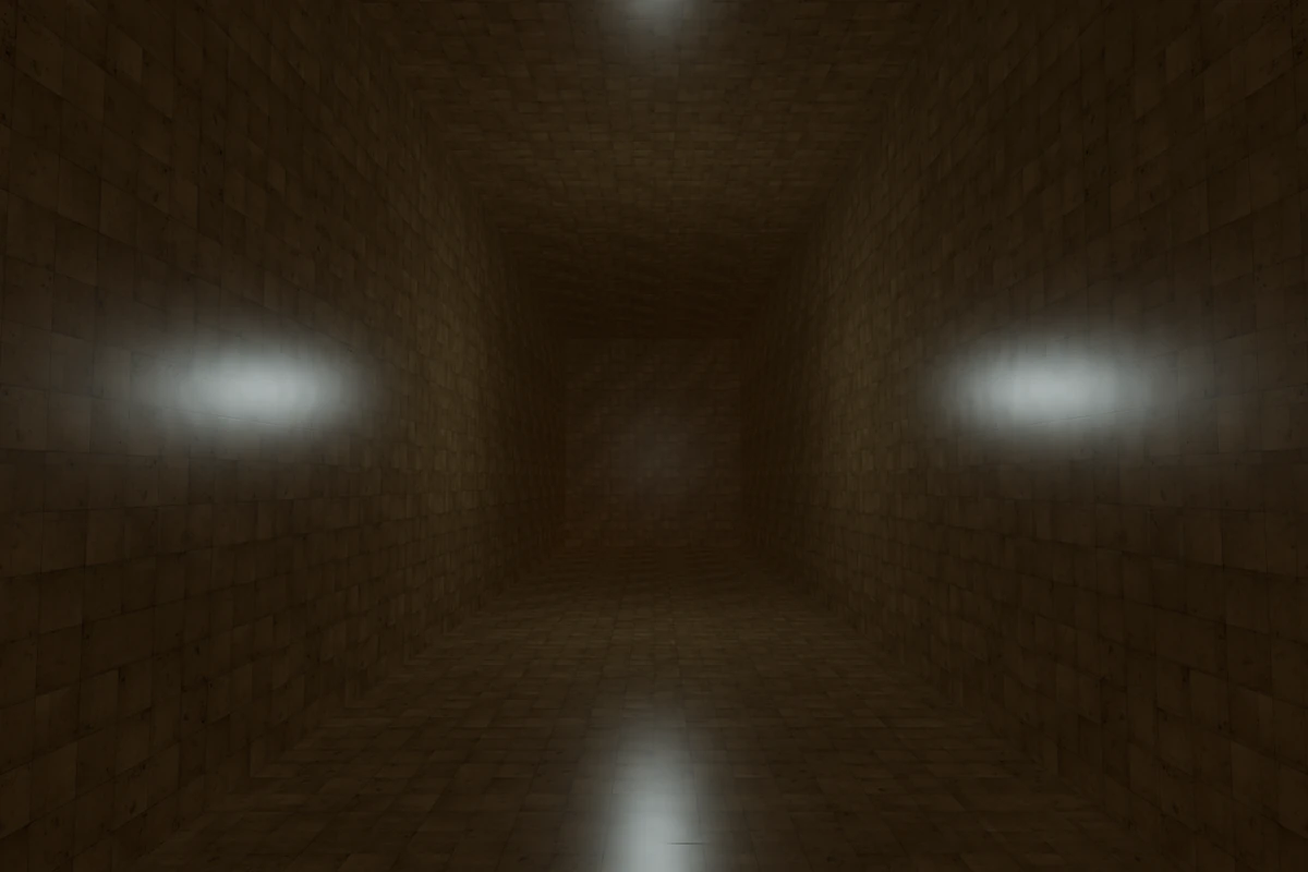 The exhibit’s scan-derived Big Void volume. Its modeled shape is an interpretation, not a photograph of an entered room.