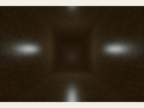 The exhibit’s scan-derived Big Void volume. Its modeled shape is an interpretation, not a photograph of an entered room.