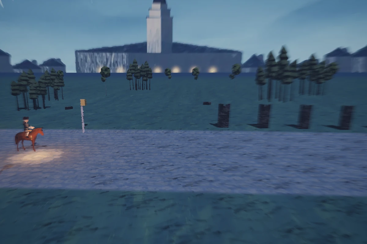 Independence Hall in Lantern Run’s native stage.