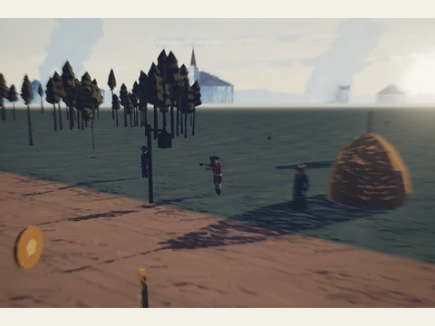 The Regulars rendered with Lantern Run’s native models.