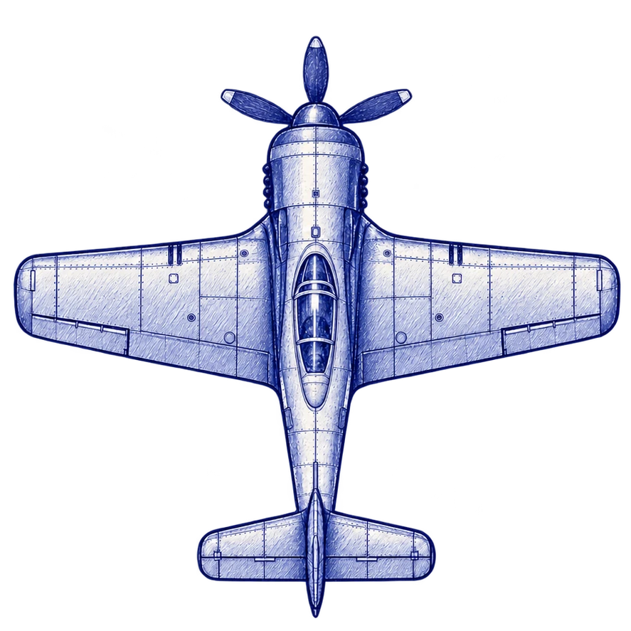 Focke-Wulf Fw 190, from the Margin Aces aircraft sprite.