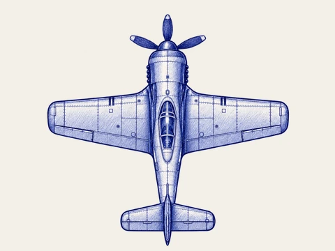 Focke-Wulf Fw 190, from the Margin Aces aircraft sprite.