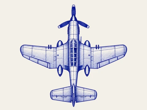 Ju 87 Stuka, from the Margin Aces aircraft sprite.