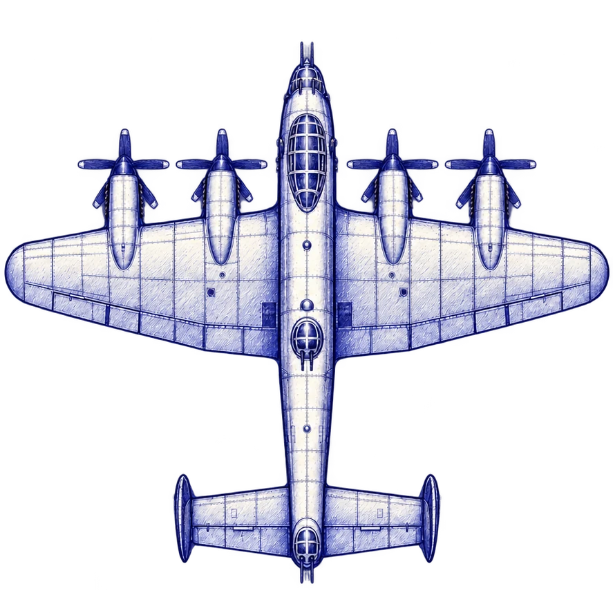 Avro Lancaster, from the Margin Aces aircraft sprite.