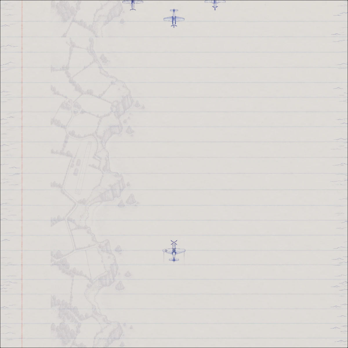 Battle of Britain: the assigned Margin Aces campaign stage at 2 seconds.