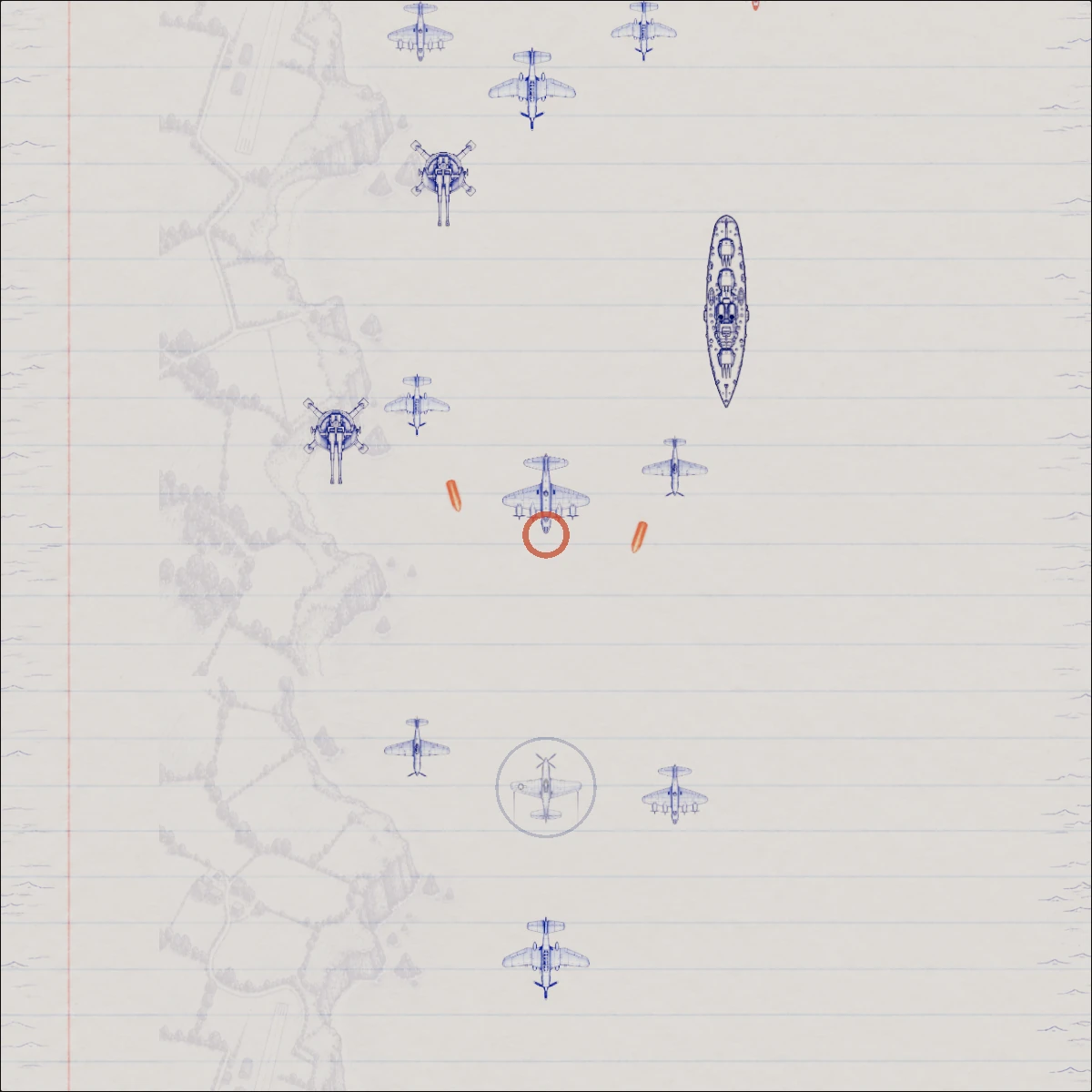 Normandy · D-Day: the assigned Margin Aces campaign stage at 12 seconds.