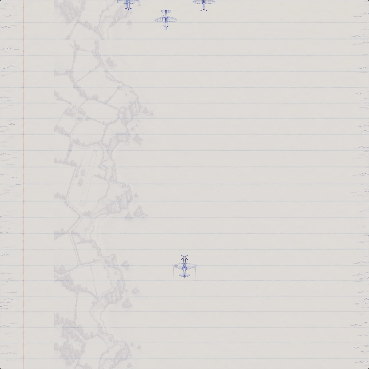 Battle of the Atlantic: the assigned Margin Aces campaign stage at 2 seconds.