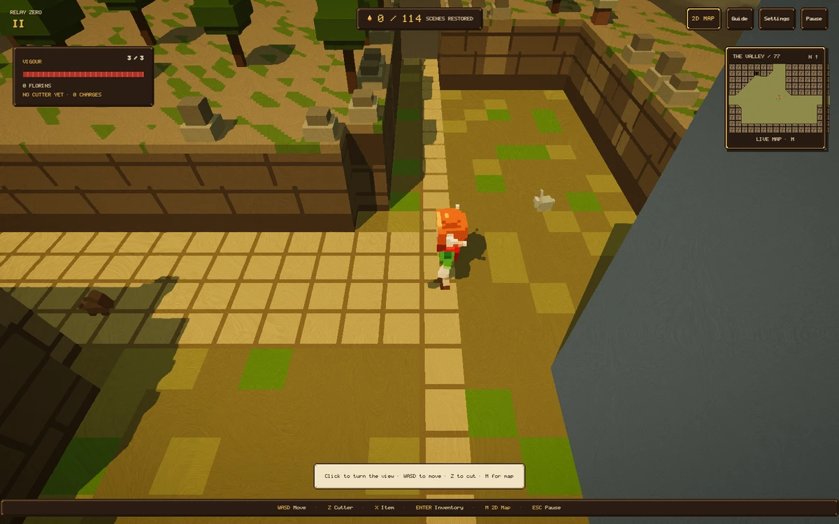 Painted valley: native overworld room 77.