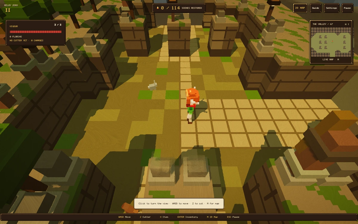 Painted valley: native overworld room 67.