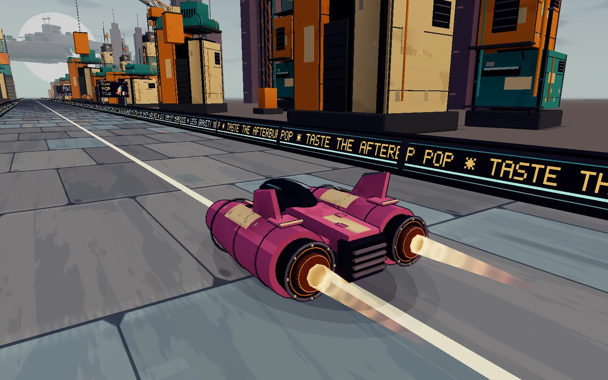 Fire Stingray, rendered from its original Sci-fi Racer model.