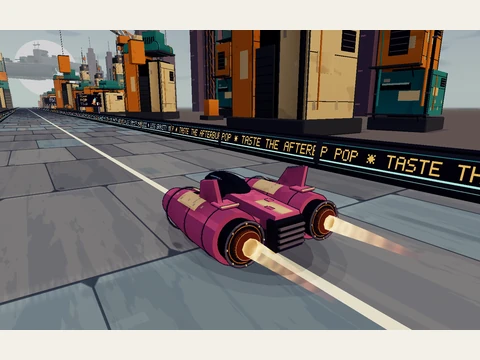 Fire Stingray, rendered from its original Sci-fi Racer model.