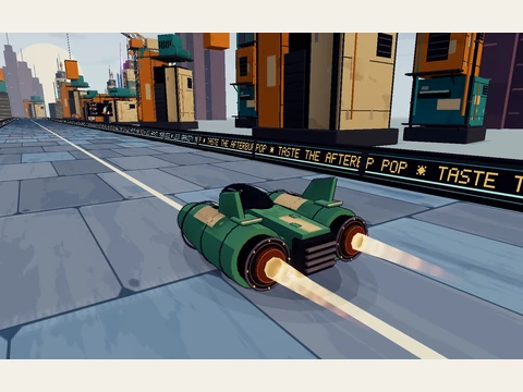 Wild Goose, rendered from its original Sci-fi Racer model.