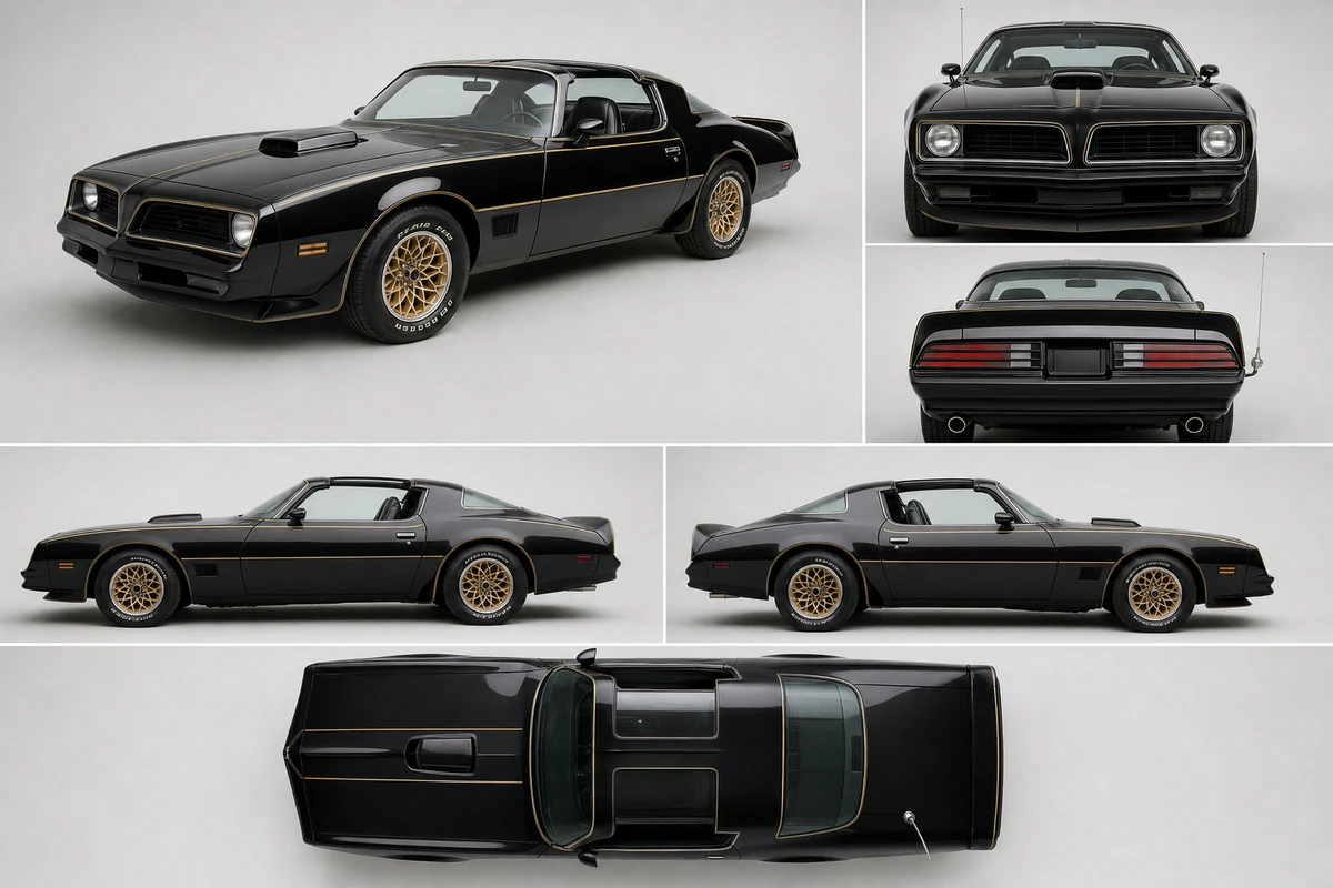 Cal Vale’s black coupe in the exterior production sheet.