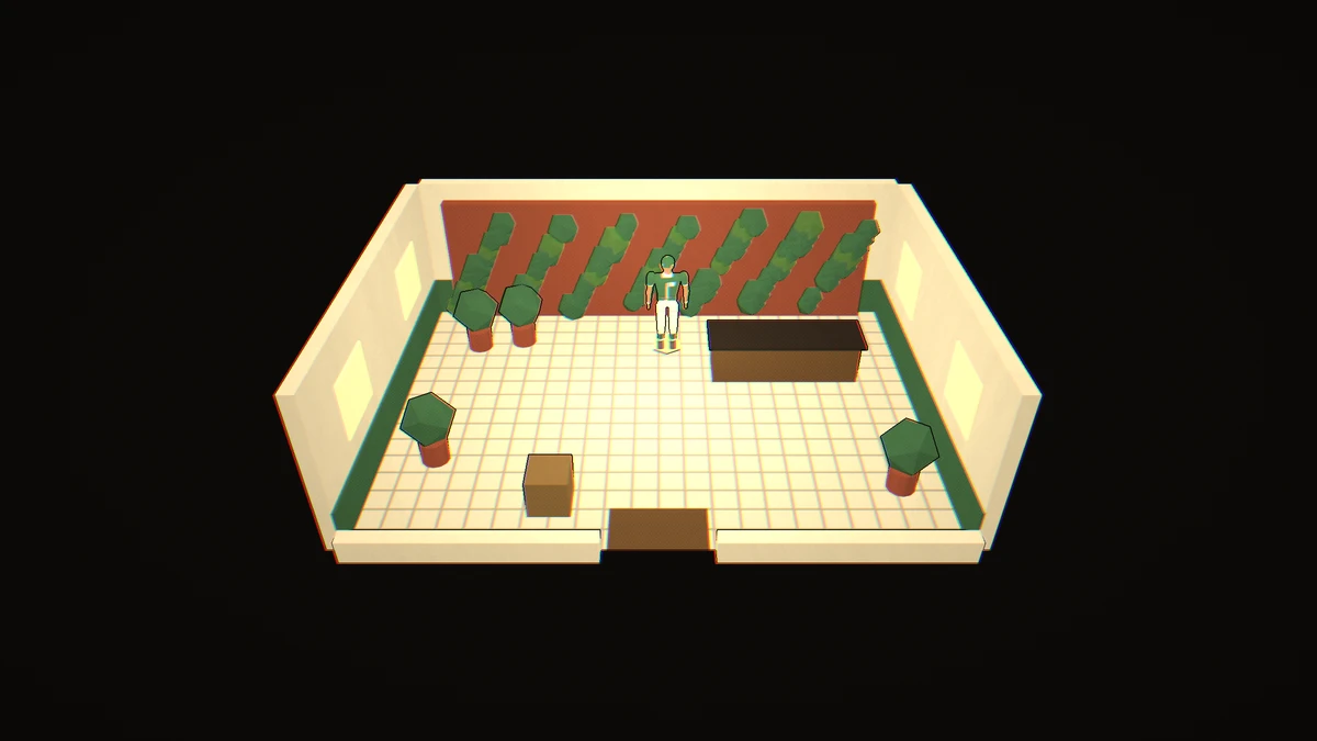 Ivy & Bittersweet, shown as its existing walk-in game room.