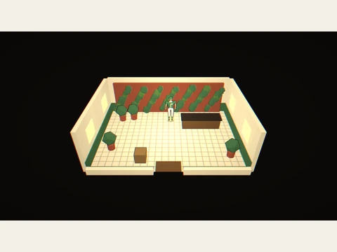 Ivy & Bittersweet, shown as its existing walk-in game room.