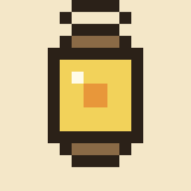 The Lantern sprite drawn by Waymark’s native pixel kit.