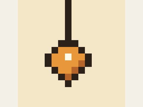 The Plumb Line sprite drawn by Waymark’s native pixel kit.