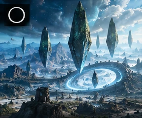 The Beyond panel from The World concept board.