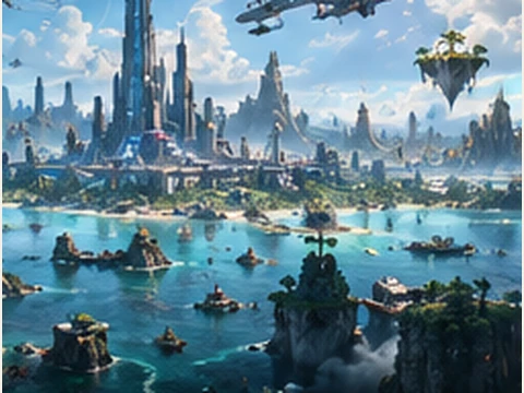 The Cities panorama region from The World concept board.