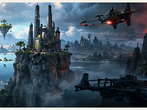 The Deep panorama region from The World concept board.