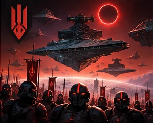 The Red Directorate panel from The World concept board.
