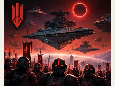 The Red Directorate panel from The World concept board.