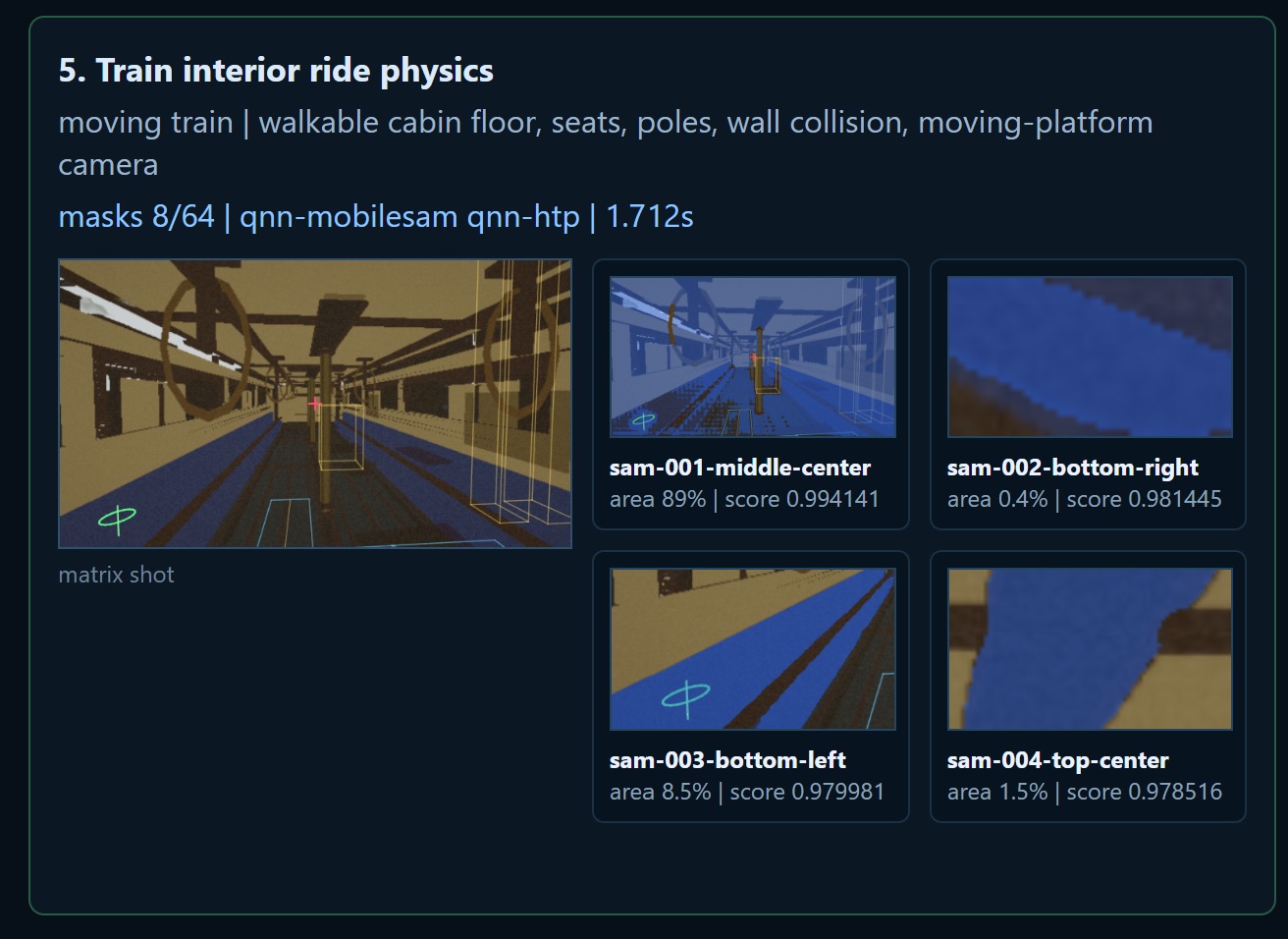 City-explorer screenshot showing additional scene detail from the current city configuration.
