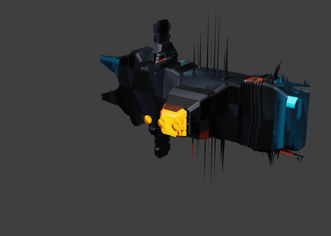 Exploring AI Generated Spaceships image from the original Advisory Hour post.