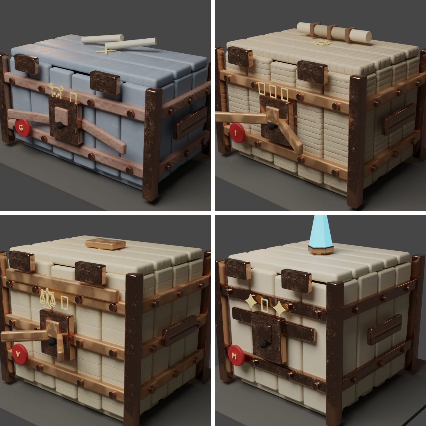 Hermes+Codex 5.5 and Blender: Unusual Arches and Goblin Crates gallery image from the original Advisory Hour post.