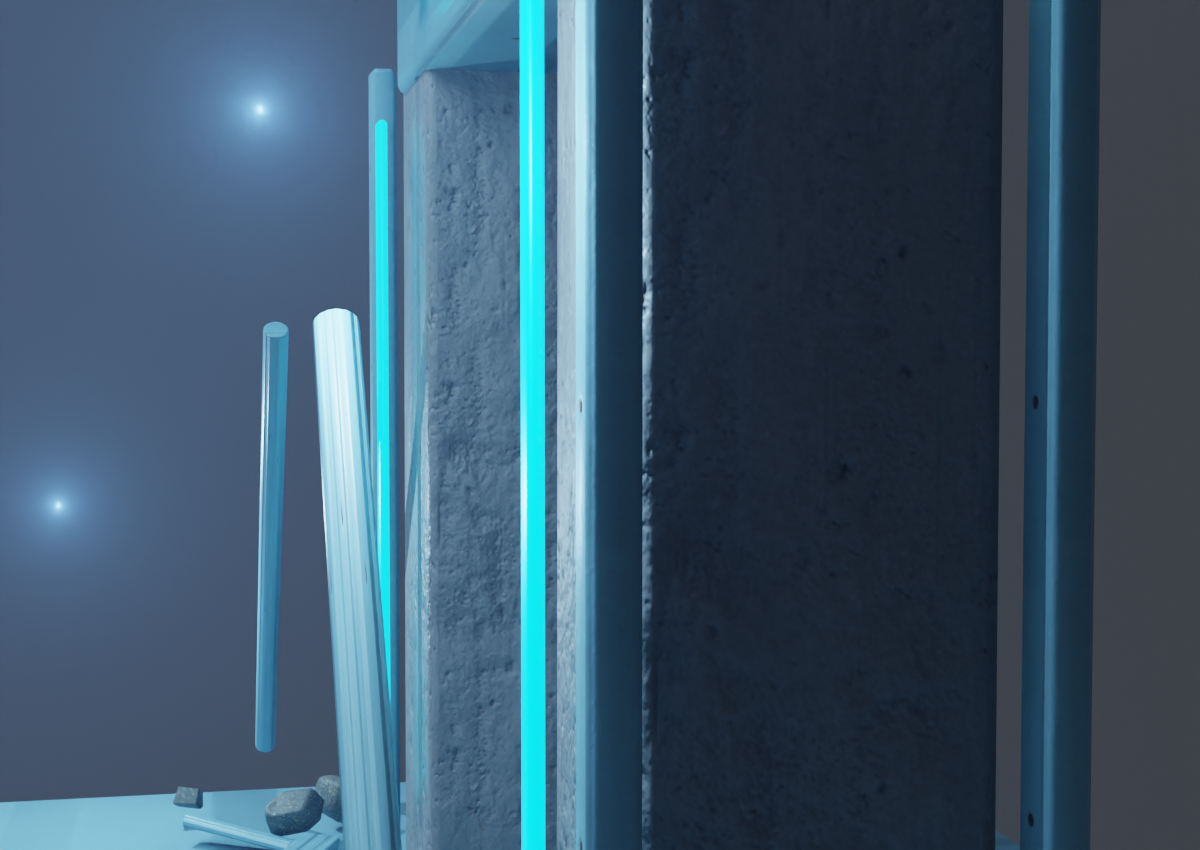 Hermes+Codex 5.5 and Blender: Unusual Arches and Goblin Crates gallery image from the original Advisory Hour post.